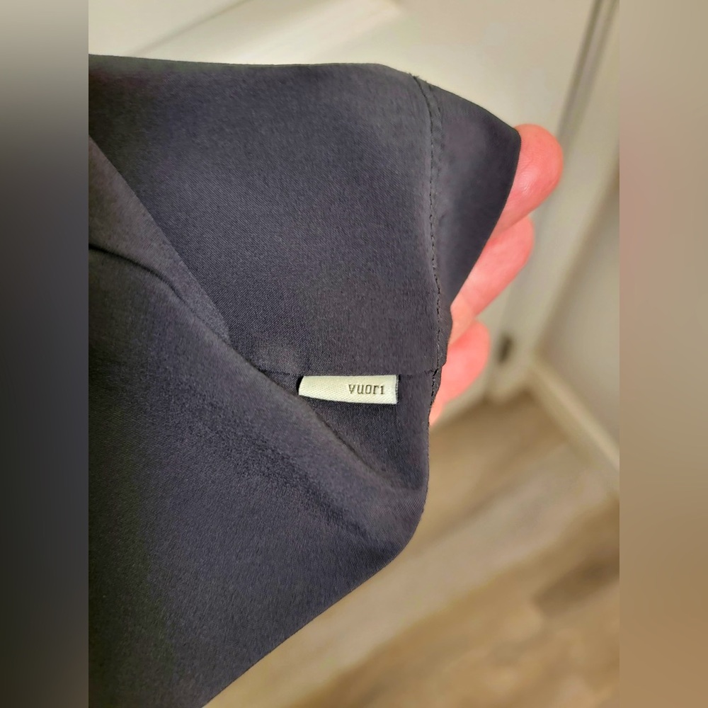 VUORI Villa Cami Romper• Pocketed with flowy shorts• Black• NWOT• Sz L - Picture 9 of 12